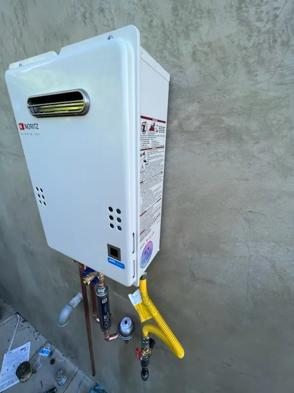 Tankless water heater installation for Wesley Hills homes